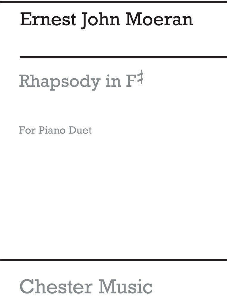 Rhapsody In F Sharp (Two Pianos)
